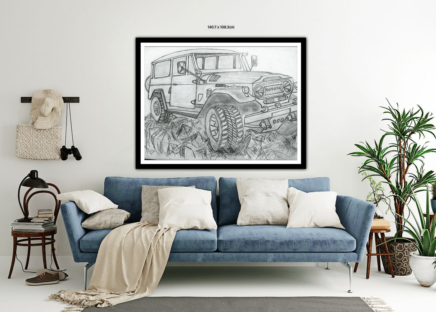 Toyota FJ40 1964 Print Out no Frame