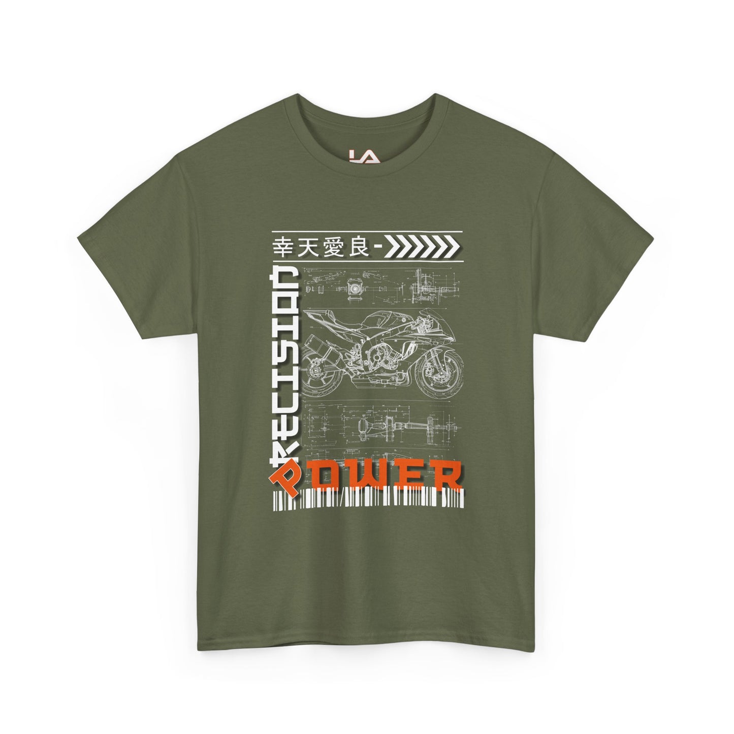 Motorcycle Power Tee — Precision & Power Graphic T-Shirt