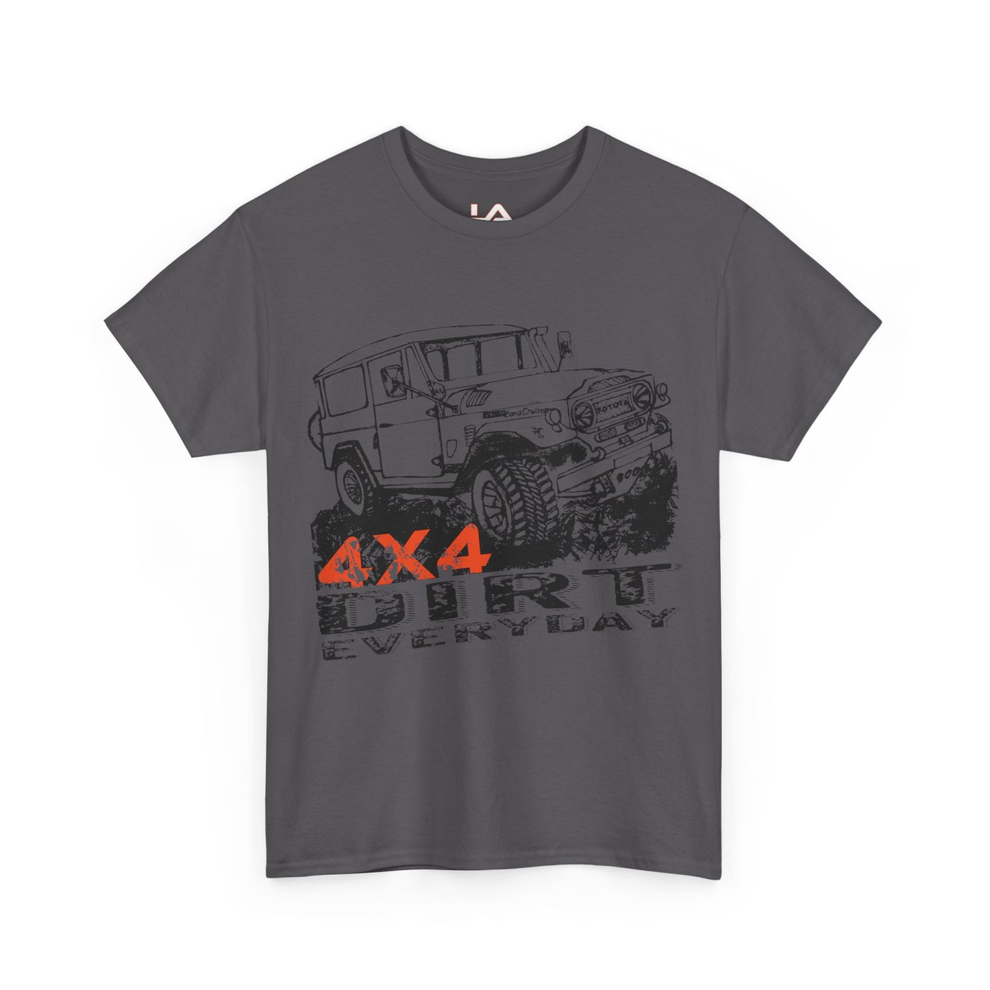 Off‑Road Jeep "Dirt Everyday" T‑Shirt — Adventure 4x4 Graphic Tee