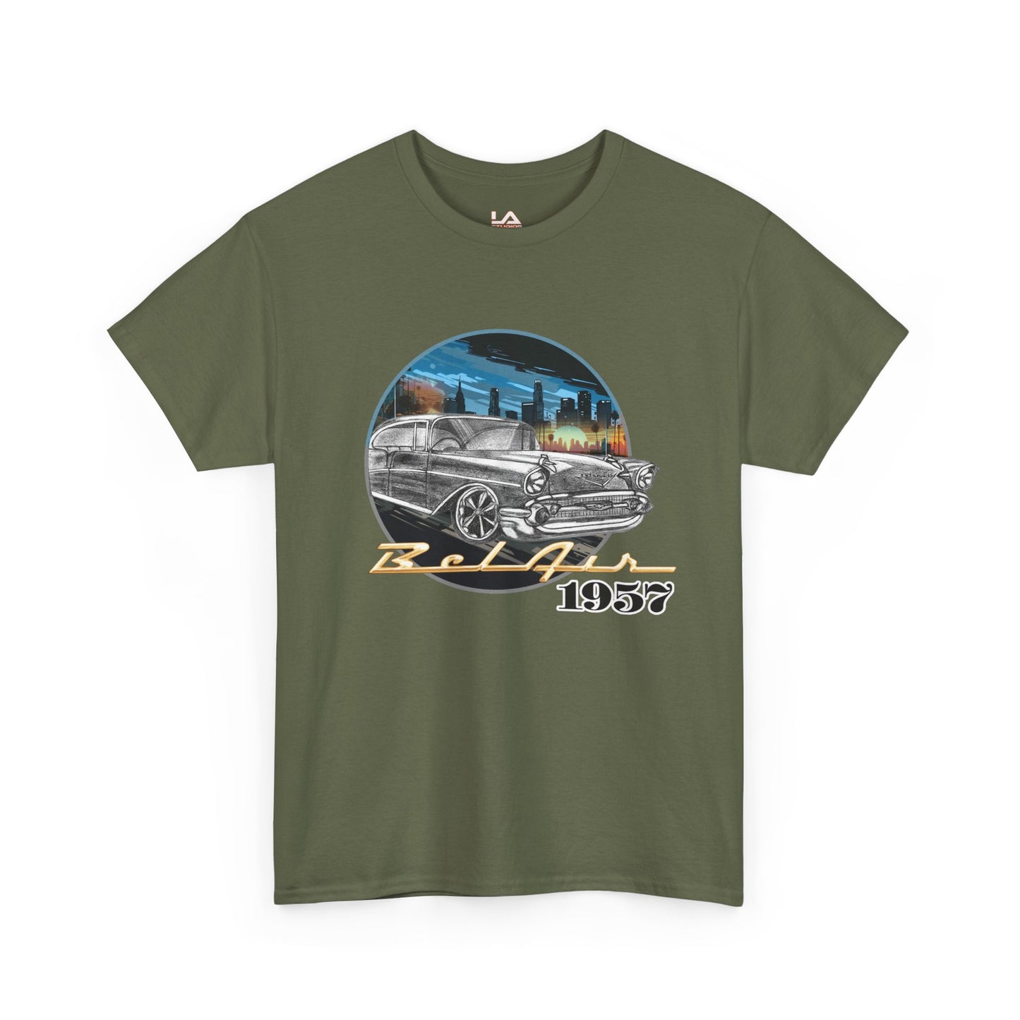 Hand Drawing 1957 Bel Air Classic Car T-Shirt