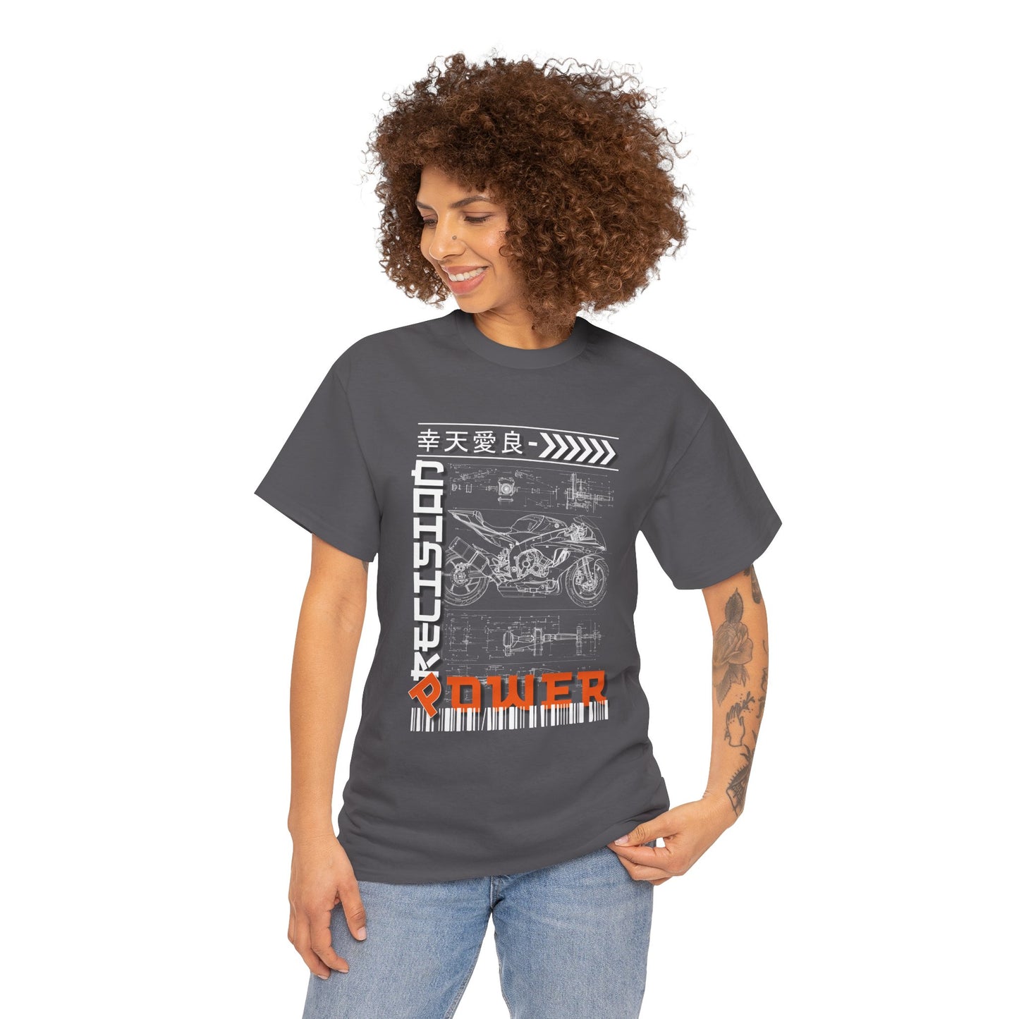 Motorcycle Power Tee — Precision & Power Graphic T-Shirt
