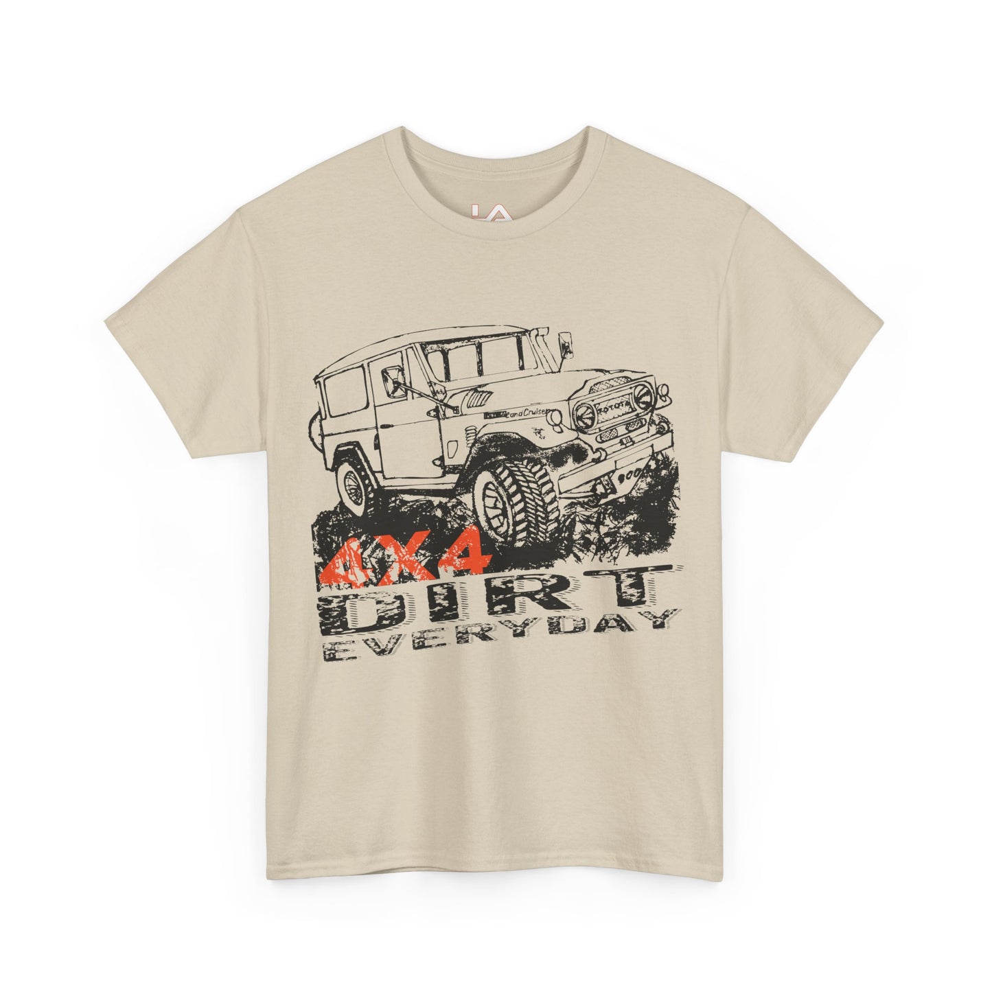 Off‑Road Jeep "Dirt Everyday" T‑Shirt — Adventure 4x4 Graphic Tee