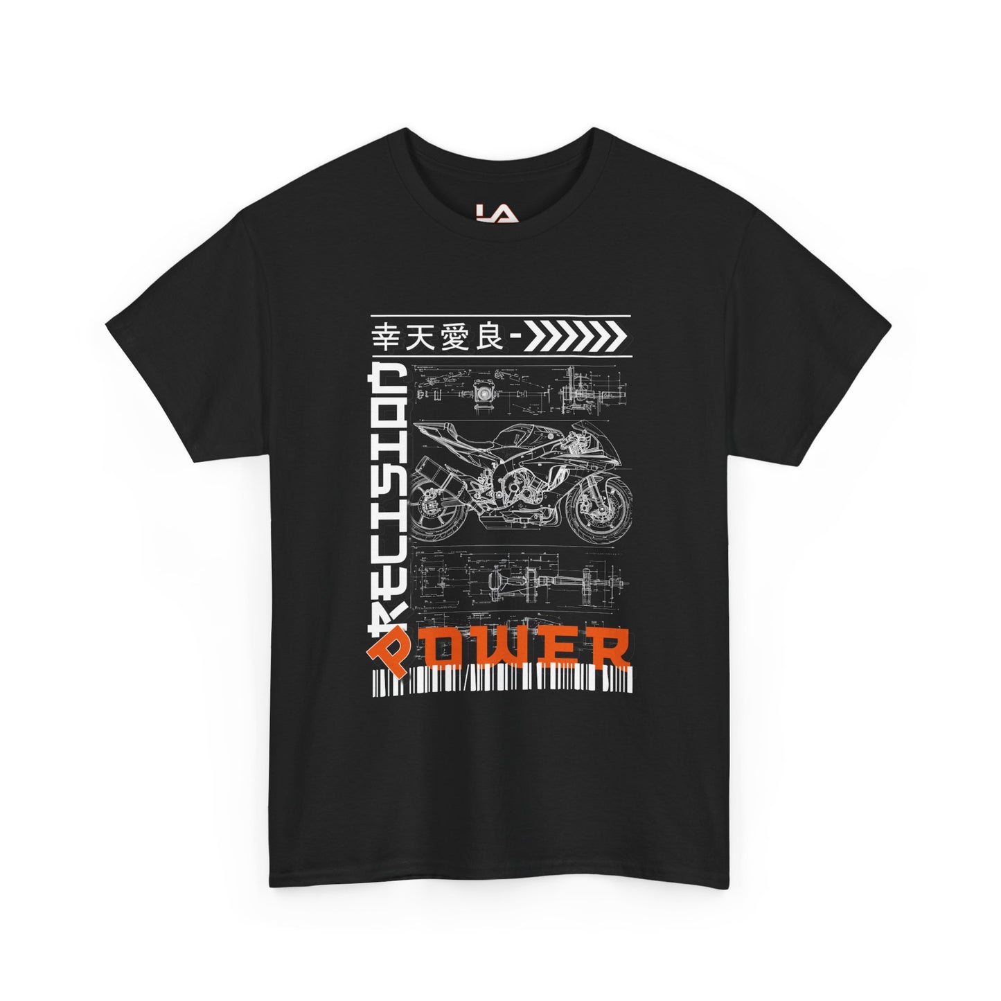 Motorcycle Power Tee — Precision & Power Graphic T-Shirt