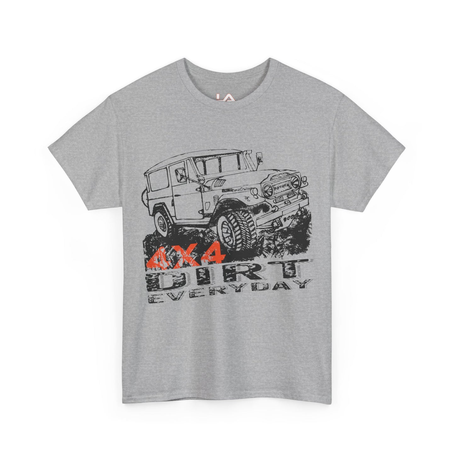 Off‑Road Jeep "Dirt Everyday" T‑Shirt — Adventure 4x4 Graphic Tee