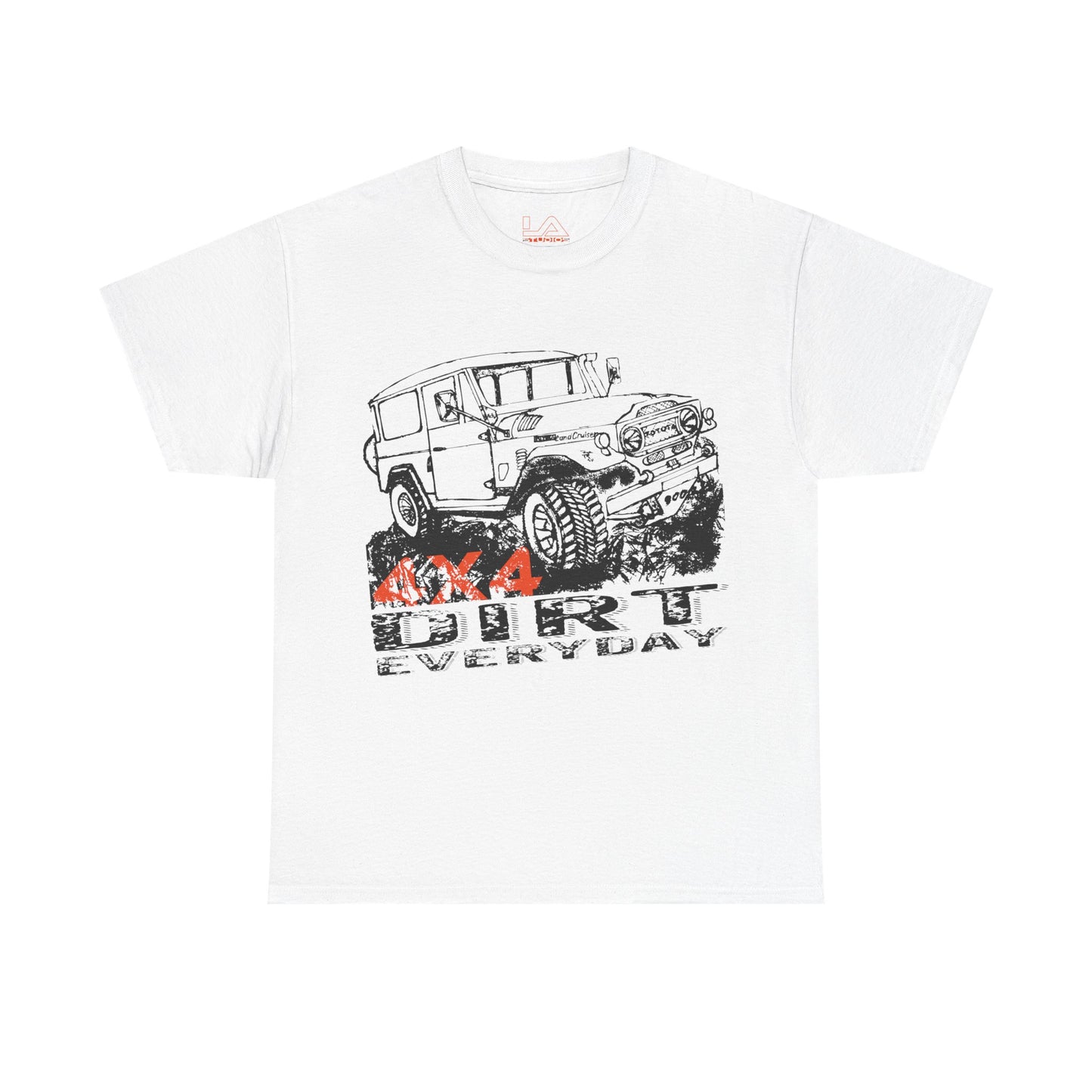 Off‑Road Jeep "Dirt Everyday" T‑Shirt — Adventure 4x4 Graphic Tee