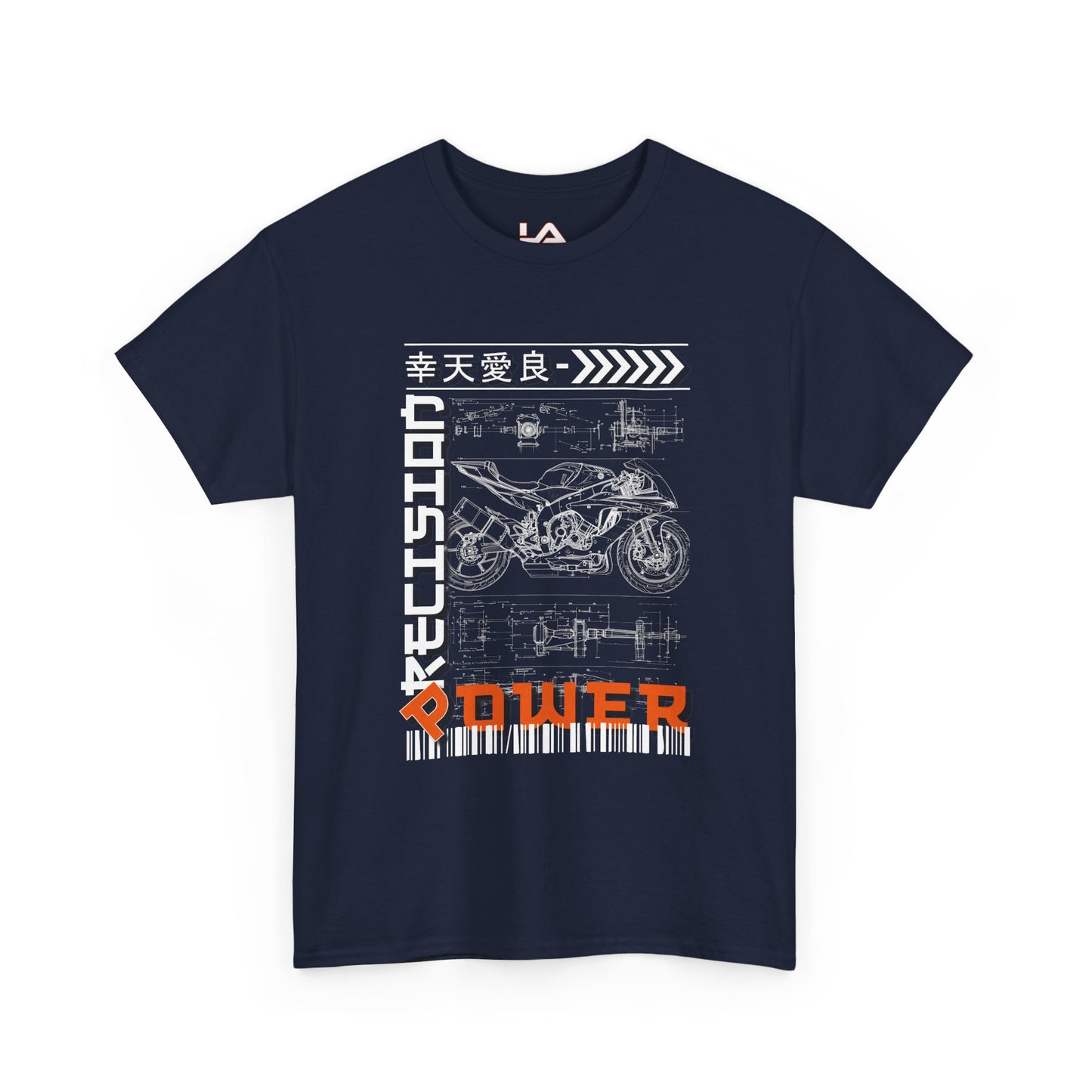 Motorcycle Power Tee — Precision & Power Graphic T-Shirt