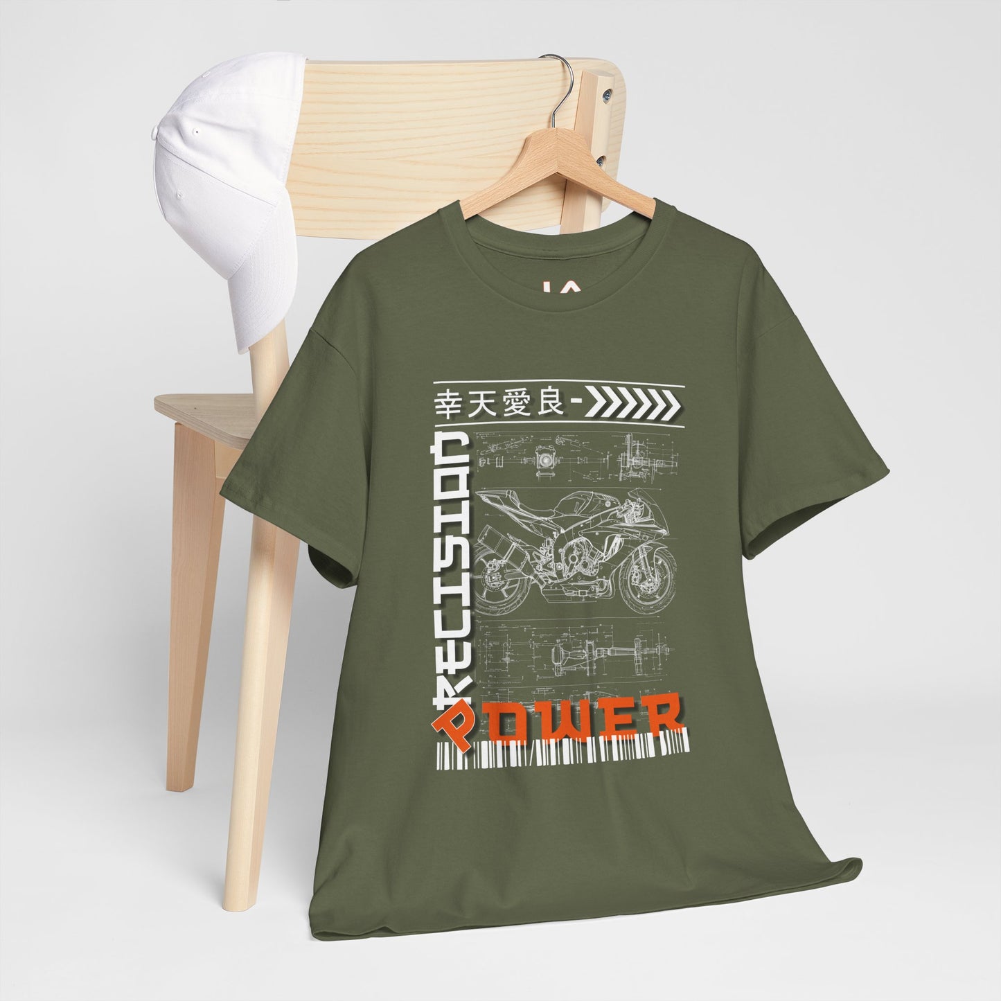 Motorcycle Power Tee — Precision & Power Graphic T-Shirt