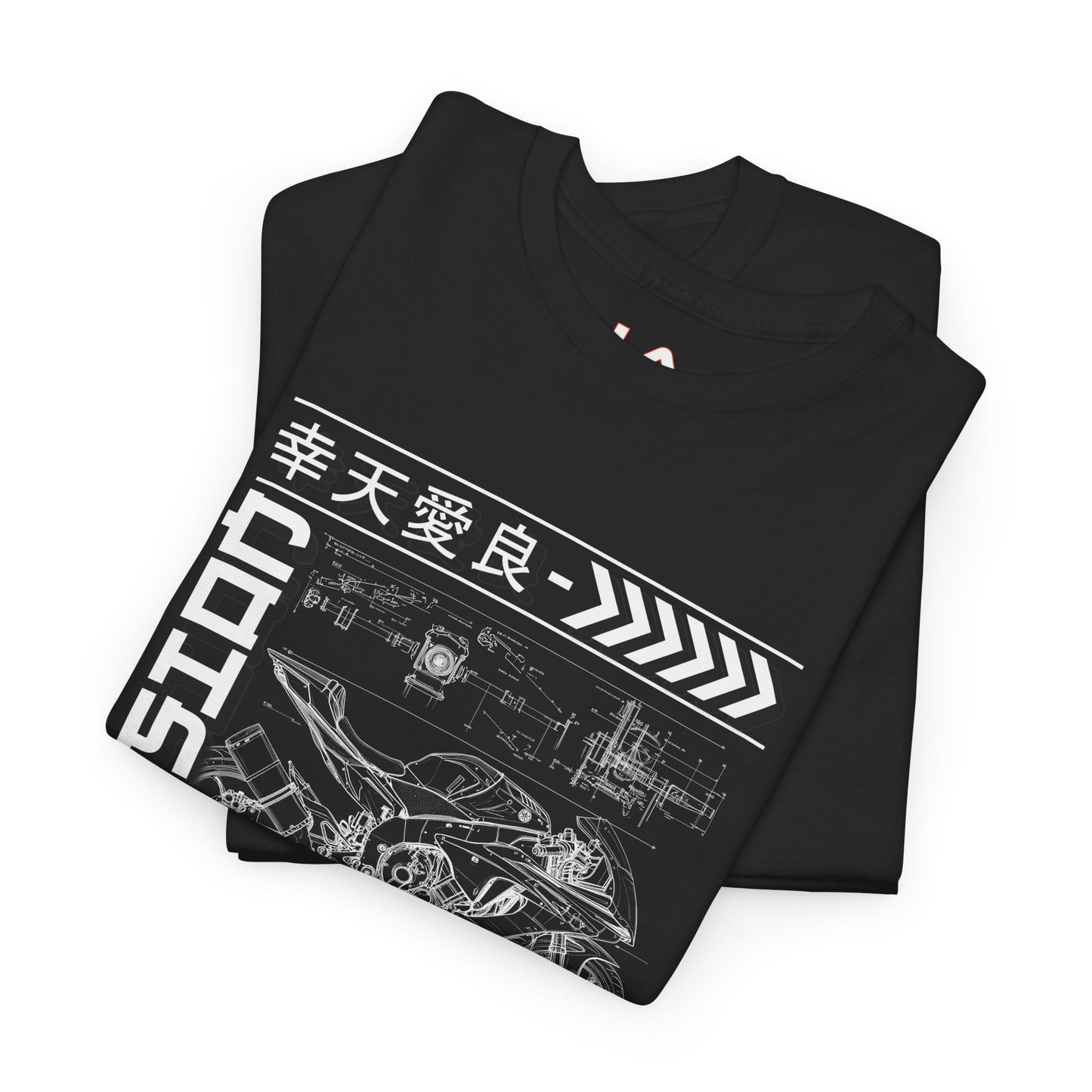 Motorcycle Power Tee — Precision & Power Graphic T-Shirt