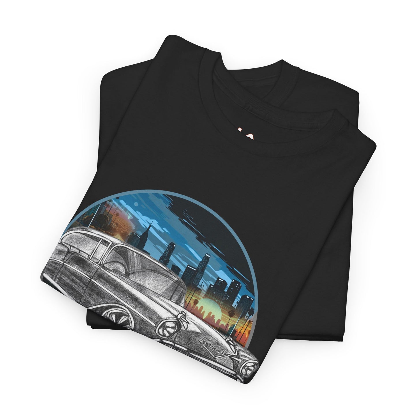 Hand Drawing 1957 Bel Air Classic Car T-Shirt