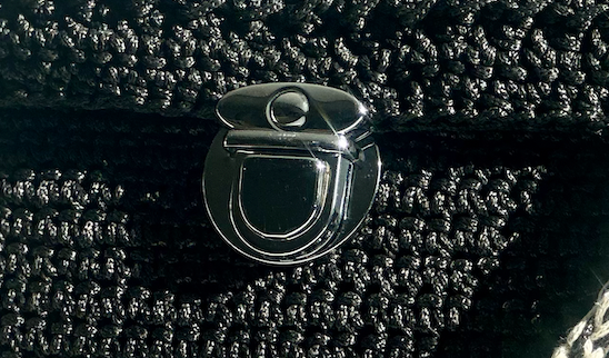 Iron Folding Lock Buckle - Wallet Specific Thumb Lock Hardware (With Washer),