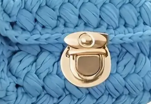 Iron Duckbill Locks, Metal Twist Buckles, Handmade Bag Accessories